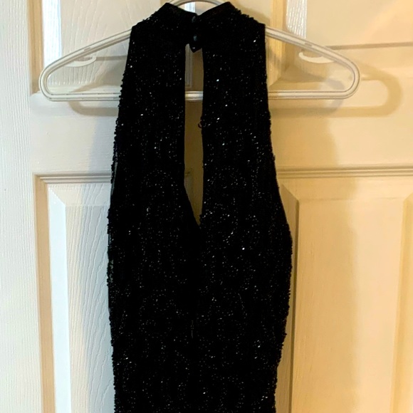 Vintage Ball Party Gown - Black - Picture 2 of 3